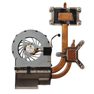 2.EL - Orjinal Casper Nirvana TWH Notebook Bakır Soğutucu Cpu Fan