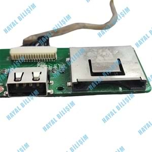 2.EL - Orjinal Casper CBL CGE X300 Exper L4B-01 Notebook Usb Vga Kart - X300_USB_PCB