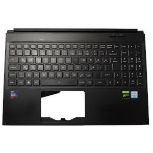 2.EL - Orjinal Monster Abra A5 V15.1 V15.2 V15.3 V15.4 V15.5 Notebook RGB Işıklı Klavyeli Üst Kasa