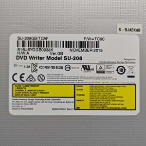 2.EL - Orjinal Grundig GNB 1550 A1 B2 GNB1550 A1 B2 Notebook Optik Sürücü Dvd RW