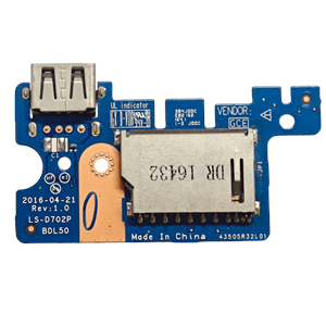 2.EL - Orjinal Hp Pavilion 15-AC 15-AY 15-AF 15-BN 15-AB 17-AB 250 G4 255 G4 250 G5 255 G5 Notebook Usb Kart