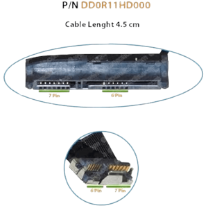 2.EL - Orjinal Hp Pavilion G6-1000 G7-1000 Notebook Hdd Sata Soket