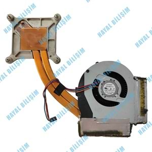 2.EL - Orjinal Lenovo Thinkpad T420 T420i Notebook 4 Pin Cpu Fan Bakır Soğutucu - 04W0407