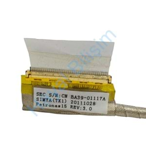 + 2.EL - Orjinal Samsung NP200A5B 300E NP300E5A NP300V5A 40 Pin Notebook Lcd Flex Data Kablo