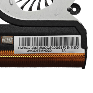 2.EL - Orjinal Sony Vaio SVF15A FİT15A Notebook Bakır Soğutucu Cpu Fan