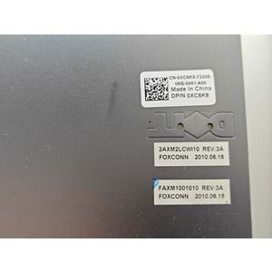 2.EL - Orjinal Dell Precision M6500 Notebook Ekran Arka Kapak Lcd Cover