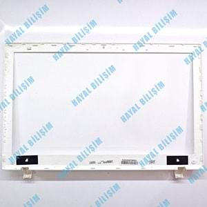 2.EL - Orjinal Toshiba Satellite L50 L50-C L50 C L55 C L50D-C Notebook Beyaz Ekran Ön Çerçeve Lcd Bezel - A000388050