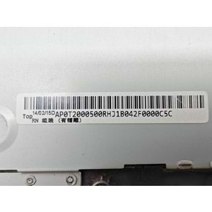 2.EL - Defolu Orjinal Lenovo İdeapad Z510 20287 80A3 Notebook Klavye Üst Kasa