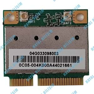 2.EL - Orjinal Atheros AR5B95 150Mbps PCI-E 802.11a/b/g/n Notebook Wifi Wireless Ağ Kartı