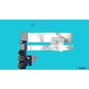 2.EL - Orjinal Hp Envy 17-R100NT 17-N100NT Notebook Usb Audio (Ses) Jack Port Board Kart