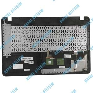 2.EL - Orjinal Asus X541S X541N X541U Gold Notebook Klavyeli Üst Kasa - 13NB0CG1AP1311