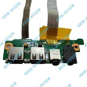 2.EL - Orjinal Casper Vestel H36 H36X Usb Ve Ses Kart Audıo Board - H36 AUDIO BOARD REV: 2.1