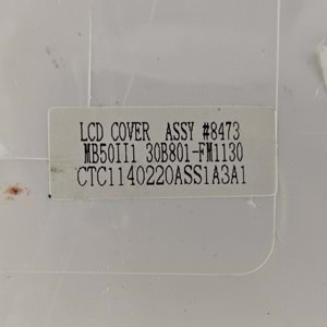 2.EL - Orjinal Casper Nirvana MB50 MB55 Serisi Beyaz Ekran Arka Kapak Lcd Cover