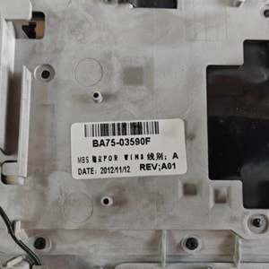 2.EL - Orjinal Samsung NP300E5A NP300E5C NP305E5A NP3530EC Füme Notebook Klavyeli Üst Kasa