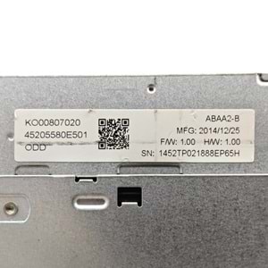 2.EL - Orjinal Acer E15 E5-571 E5-521 E5-523 E5-575 V3-572 N16Q3 Notebook Optik Okuyucu Dvd Rw