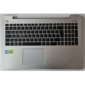 2.EL - Orjinal Asus K555 K555L X555 K555U K555LB K555LN K555UB K555UQ Serisi Orjinal Klavyeli Üst Kasa - 13N0-R8A0C01