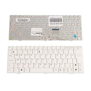 HYLAS101KLV - Asus Eee Pc 905 905H 905HA 1000h 1000he 1000ha Türkçe Notebook Klavye Beyaz - 9J.N1N82.00T