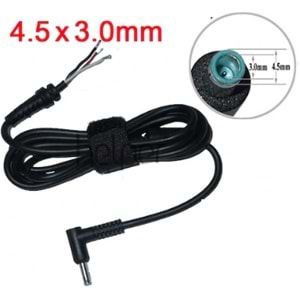 HYLDCKABLO - HP MAVİ UÇLU 3.0 MM X 4.5 MM İÇİN ADAPTÖR DC KABLO