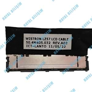 Orjinal Çıkma Lenovo G570 G575 Z570 40 Pin Notebook Lcd Ekran Data Flex Kablosu