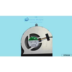 2.EL - Orjinal Asus N552 N552V N552VX 552VW Notebook Bakır Soğutucu Cpu Fan