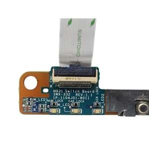 2.EL - Orjinal Sony Vaio VPCF1 PCG-81212M Notebook Üst Panel Medya Tuşları
