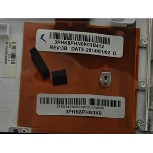 2.EL - Orjinal Sony Vaio Svf14 Svf142 Svf1421 Notebook Beyaz Üst Kasa