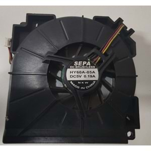 2.EL - Orijinal Asus A3000 A2500 A2500H Z9000 Z9000R Z9100 3 Pin Notebook Cpu Fan - HY60A-05A