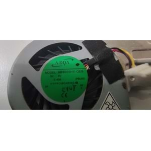 2.EL - Orjinal Toshiba Mini NB500 NB505 NB520 4 Pin Soğutuculu Cpu Fan - AB5005HX-QEB AT0H1001AG0