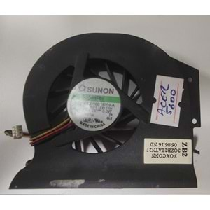 2.EL - Orjinal Acer Aspire 3660 5600 5621 5670 5672 5673 TravelMate 4220 4222 4670 3 Pin Notebook Cpu Fan - GC056015VH-A B1918.13.V1.F.GN