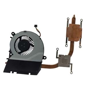 2.EL - Orjinal Asus X555 K555 K555UB K555U K555L Notebook Bakır Soğutucu Cpu Fan