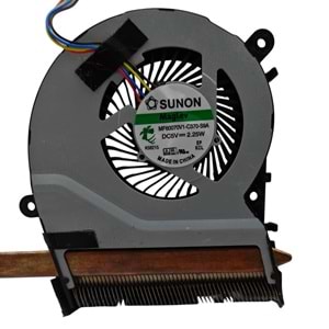 2.EL - Orjinal Asus X555 K555 K555UB K555U K555L Notebook Bakır Soğutucu Cpu Fan