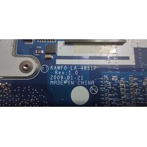 2.EL - Orjinal Acer eMachines E525 E725 E625 5332 5732 5732Z 5516 5517 5532 Çalışan Anakart - NAWF1 L24 KAWF0 LA-4851P