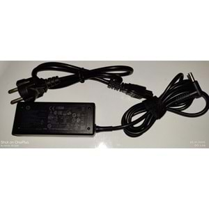 2.EL - Orjinal Hp Compaq 19.5V 3.33A 4.5 x 3.0 Mavi Uç 65W Notebook Adaptör - 854055-002