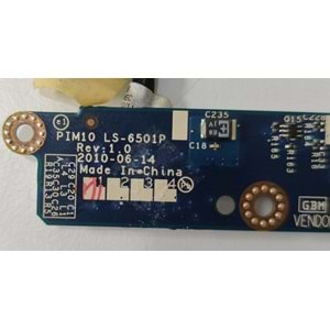 2.EL - Orjinal Dell İnspiron Mini 10 1012 1018 Usb Vga Kart ( Board ) - LS-6501P