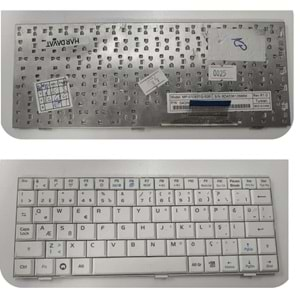 2.EL - Orjinal Asus Eee Pc Eeepc 700 701 701SD 900 901 900hd 900A 2G 4G 8G Beyaz Türkçe Notebook Klavye - MP-07C63TQ-5281