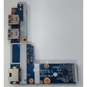 2.EL - Orjinal Grundig GNB 1150 GNB1150 B1 N2 W510TU Notebook Usb Ethernet Kart - 6-71-W5101-D02