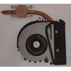 2.EL - Orjinal Sony Vaio SVF15 SVF152 Notebook Ekran Kartsız Bakır Soğutucu + Cpu Fan - 3VHK9TMN030