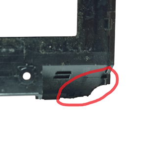 2.EL - Defolu Orjinal Lenovo Ideapad B560 B560E Notebook Ekran Ön Çerçeve Lcd Bezel