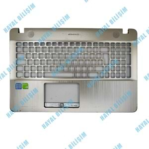 2.EL - Defolu Orjinal Asus X541S X541N X541U Gold Sersis Notebook Üst Kasa - 13NB0CG1AP1311