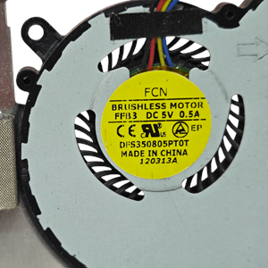 2.EL - Orjinal Grundig GNB 1452 GNB 1443 GNB 1444 JWU 4 Pin Notebook Bakır Soğutucu Ve Cpu Fan