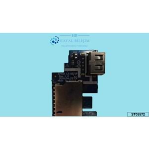 2.EL - Orjinal Hp Pavilion 15-DA 15-DB 250 G7 255 G7 256 G7 TPN-C135 TPN-C136 Notebook Usb Kart