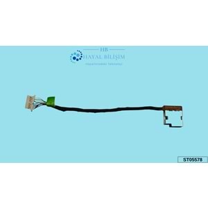 2.EL - Orjinal Hp 15-DA 15-DB 250 G7 255 G7 256 G7 15G-DR 15G-DX 15Q-DS Notebook Kablolu Dc Jack Şarj Soketi