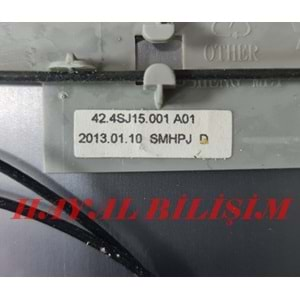 2.EL - Orjinal Hp Probook 4540S 4545S Notebook Ekran Arka Kapak Lcd Cover - 42.4SJ15.001