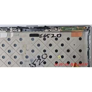 2.EL - Orjinal Dell Latitude E6520 Notebook Ekran Arka Kapak Lcd Cover - AM0FH000602 CN-0VGCFJ