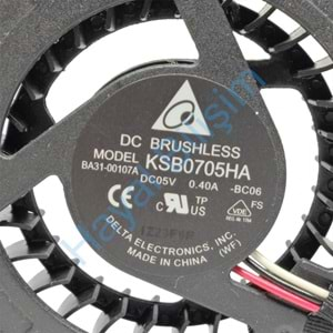 + 2.EL - Orjinal Samsung NP300 NP300E4A NP300V4A NP300V5A NP305E5A NP200A4B 3 Pin Notebook Cpu Fan