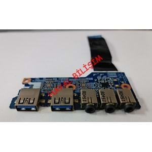 2.EL - Orjinal Monster Abra A7 V6.1 A7 V6.1.1 Notebook Usb I/O Ses Kart - 6-71-N1508-D02