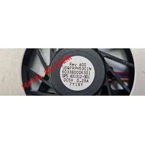 2.EL - Orjinal Hp Compaq NX6325 NX6330 3 Pin Notebook Cpu Fan - 431312-001