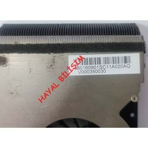 2.EL - Orjinal Toshiba Satellite L70-B P70-B S70-B Qosmio X70-B Notebook Cpu Fan Bakır Soğutucu - V000350030