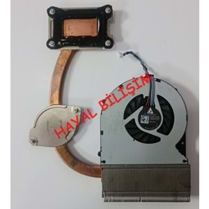 2.EL - Orjinal Toshiba Satellite L70-B P70-B S70-B Qosmio X70-B Notebook Cpu Fan Bakır Soğutucu - V000350030