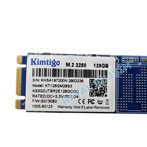 2.EL - Orjinal Kimtigo KT128GM28S3-L 128GB 2280 M.2 Sata SSD Solid State Drive